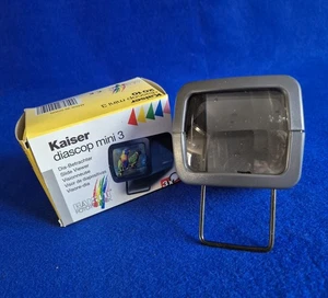 Slide Viewer 35mm Slides, Battery Operated Kaiser Diascop Mini 3x SV1 - Picture 1 of 7
