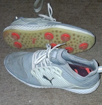 Zapatos de golf Puma 🐈‍⬛IGNIGHT gris/blanco Power Adapt enjaulados talla para hombre 14  Foto 1 de 3