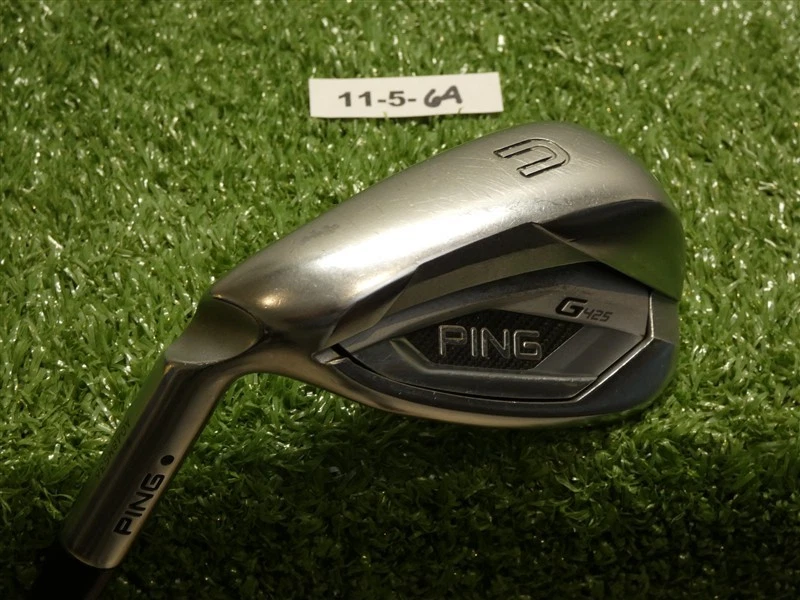 Ping G425 Left Hand 47.5* U  Gap Wedge AWT 2.0 Stiff Steel Black Dot - Image 1 of 4