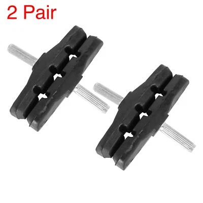 UXCELL 2 Pair Cantilever Bike Brake Pads Threadless Post Mountain Bike MTB 70mm