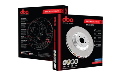2-Piece Rear 356mm DBA 5000 Series T3 Brake Discs for Audi RS6 C6 2008-2010 - Image 1 of 2