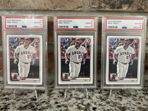 Mike Trout 2020 Bowman #1 Los Angeles Angels PSA 10 GEM MINT