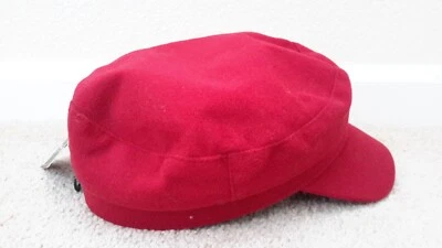 Jane&Berry Mujer Boina Newsboy Sombrero Gorra Invierno Cálido Rojo Talla Única Ajustable Foto 1 de 4
