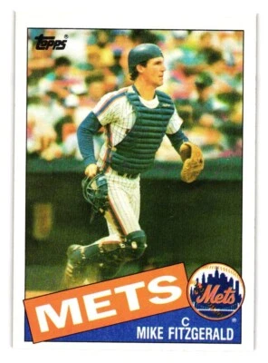 1985 Topps - #104 Mike Fitzgerald - Image 1 of 2