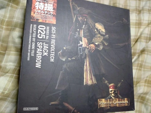 Revoltech No.025 SCI-FI Jack Sparrow Action Figure Pirates of the Caribbean Cover