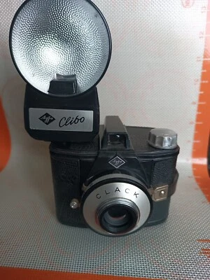 Vintage 1950's AGFA Clack 6X9, 120/220 Roll Film Camera With Flash - Image 1 of 4