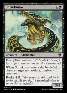 *MtG: 4x Shriekmaw - Comandante omicidi a Karlov Manor UC - magicman* - Foto 1 di 1