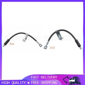 Sunsong Front Left & Right 2 Of Brake Hydraulic Hoses Fits Chevrolet Malibu - Picture 1 of 8