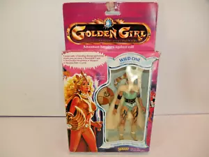 Wild One Barbarian Huntress Golden Girl 1984 Galoob Figure SEALED Damaged Box - Picture 1 of 10