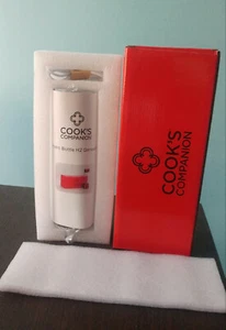14 oz Silver Cooks Companion Hydro Bottle H2 Generator New - Picture 1 of 1