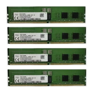 SK Hynix(4 x 16GB)64GB 4800MHz REG ECC RAM RDIMM DDR5 1RX8 Server Memory - Picture 1 of 2