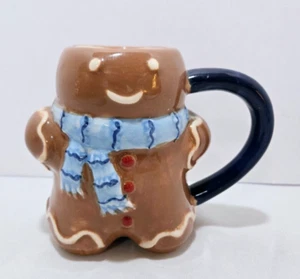 14oz Earthenware Figural Christmas Gingerbread Man Mug Wondershop Brand New - Picture 1 of 3
