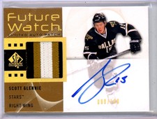 2012-13 SP Authentic Limited Future Watch #219 Scott Glennie RC PATCH AUTO /100