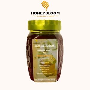 HoneyBloom Premium Pure Honey 100% Organic 250grams/8.81 oz IMPORT FROM PAKISTAN
