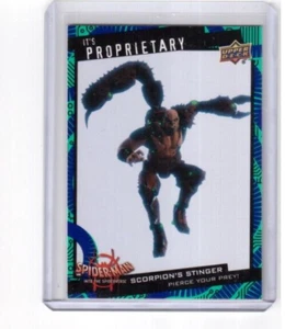 2022 UD Marvel INTO THE SPIDER-VERSE Its Proprietary Scorpions Stinger (II) - Picture 1 of 2