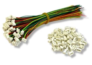 1.25mm JST 4-Pin Female Connector wire Straight Header 3DR Radio Telemetry x50 - Picture 1 of 11