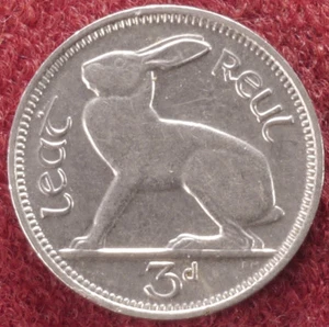Irlanda Threepence 1933 (E0503) - Imagen 1 de 2