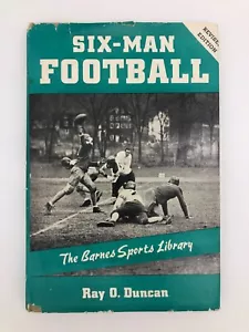 Rare Vintage 1954 "Six-Man Football" Revised Edition Hardcover by Ray O. Duncan - Picture 1 of 16