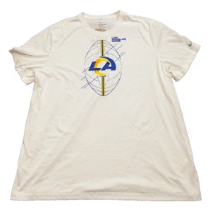 Nike Los Angeles Rams Dri-FIT Shirt Mens 3XL White NFL Legend Icon - Picture 1 of 10