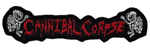 PARCHE BORDADO LOGOTIPO FETO CADÁVER CANÍBAL (borde en forma) - Imagen 1 de 2