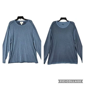 Neu mit Etikett Tommy Bahama Reversible Island Zone XXL Flip Sky L/S T-Shirt Komfort Shirt 2XL - Bild 1 von 11