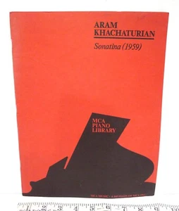 ARAM KHACHATURIAN Sonatina 1959 VINTAGE - Picture 1 of 5