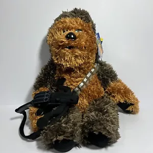 Build-A-Bear Disney Star Wars 21" Chewbacca Plush Retired Soundbox Crossbow NWT - Picture 1 of 12