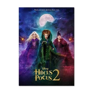 Hocus Pocus 2 Movie Poster | Official Art Print A3 A4 - Picture 1 of 4