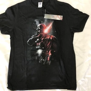 New! Star Wars Darth Vader Black Short Sleeve T Shirt - Picture 1 of 6