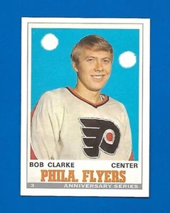 #3 BOBBY CLARKE ROOKIE RC ERROR BLANK BACK 1992-93 OPC FLYERS HOCKEY CARD RARE - Picture 1 of 2