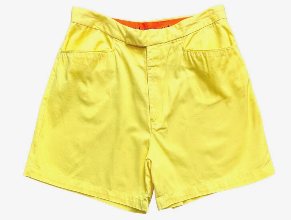 Mountain Lake Womens Shorts Pockets Yellow Size 10 - Image 1 of 4