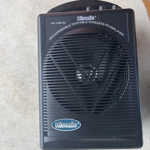 Hisonic HS-120B wiederaufladbarer tragbarer drahtloser PA-Verstärker - ohne Kabel oder Akku - Bild 1 von 1