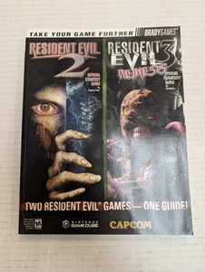 Resident Evil 2 & 3 Nemesis Strategy Guide | Nintendo GameCube Brady Games 2003 - Picture 1 of 8