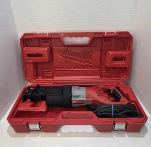 Milwaukee 6538-21 Super Sawzall Orbital Reciprocating Saw W/ Hard Case - Picture 1 of 9