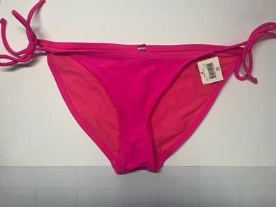 Parte inferior de bikini rosa brillante OP Foto 1 de 3