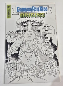 Garbage Pail Kids Origins Issue #1 Variant Cover Haeser B&W 2022 DYNAMITE COMIC - Picture 1 of 1