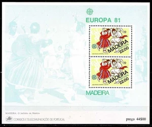 MADERA 1981 Europa BF MNH** - Picture 1 of 1