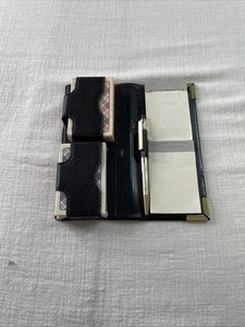 Vintage Bridge Kartenset im Lederetui mit Papier und Stift - Bild 1 von 4