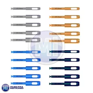 5pcs Dental Implant Tissue Punch Kit Surgical Surgery Latch Type Drills Tool Set - Picture 1 of 18