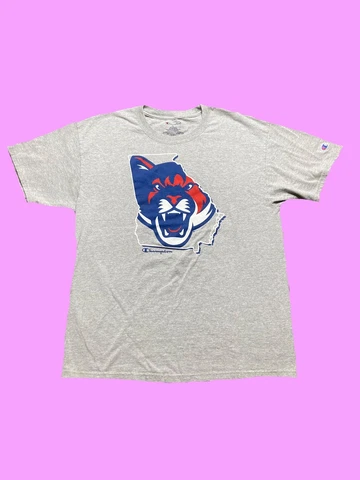 Champion Georgia State Panthers College T Shirt Mens Size L Gray Cover