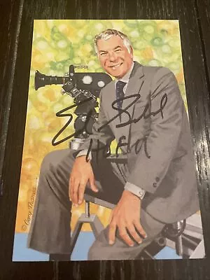 Ed Sabol Signed Goal Line Art Card Autograph GLAC Beckett Authentic - Image 1 of 2
