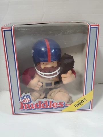 1983 NFL Huddles Mascot Plush Tudor Games Collectible New York Giants MIB Cover