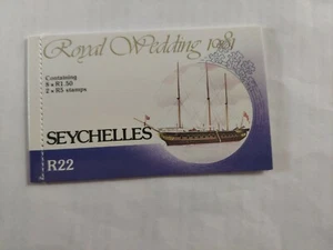 1981 Royal Wedding Charles & Diana MNH Stamp Booklet Seychelles - Picture 1 of 6