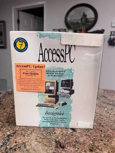 AccessPC Version 2.0 MS-DOS Macintosh File Exchange Utility Insignia Solutions - Picture 1 of 3