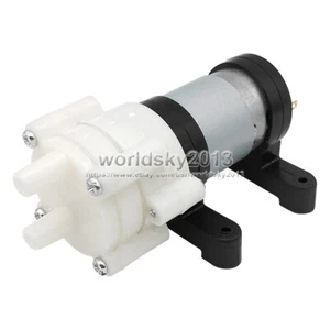 1x Pompa a membrana DC24V 1,7L/min 385 motore pompa acqua pompaggio per pesci acquario - Foto 1 di 7