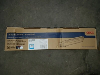 Cartucho de tóner cian original OKI 42918983 serie C9600 C9800 nuevo en caja Foto 1 de 2