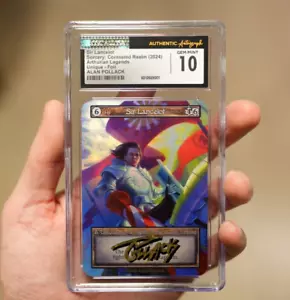 Sir Lancelot - Foil - ALAN POLLACK SHADOW SIGNATURE - Sorcery: Contested Realm - Picture 1 of 2