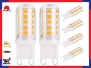 G9 3W LED Light Bulbs, 430LM, Equivalent to 40W Halogen, Warm White 3000K-6 Pack - Picture 1 of 9