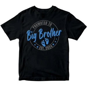 Personalisierte Big Brother 2024 Babyparty Party Kinder Kids T-Shirts #DJV - Bild 1 von 8