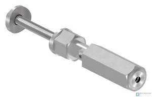 Edelstahl Gewindeterminal mit Gelenk, für Seil 4mm, V2A | STEINBACHER© - Bild 1 von 8